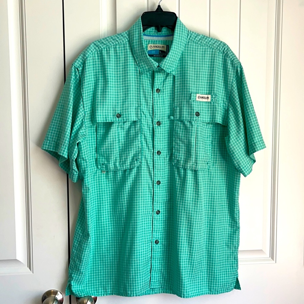 COPY - Magellan outdoors fish gear button down sh…